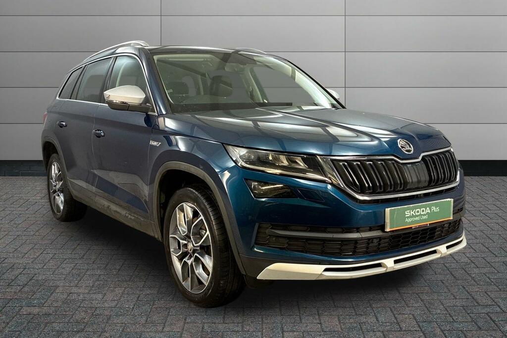 Skoda Kodiaq 2.0 Tsi 190 Scout 4X4 Dsg 7 Seat Blue