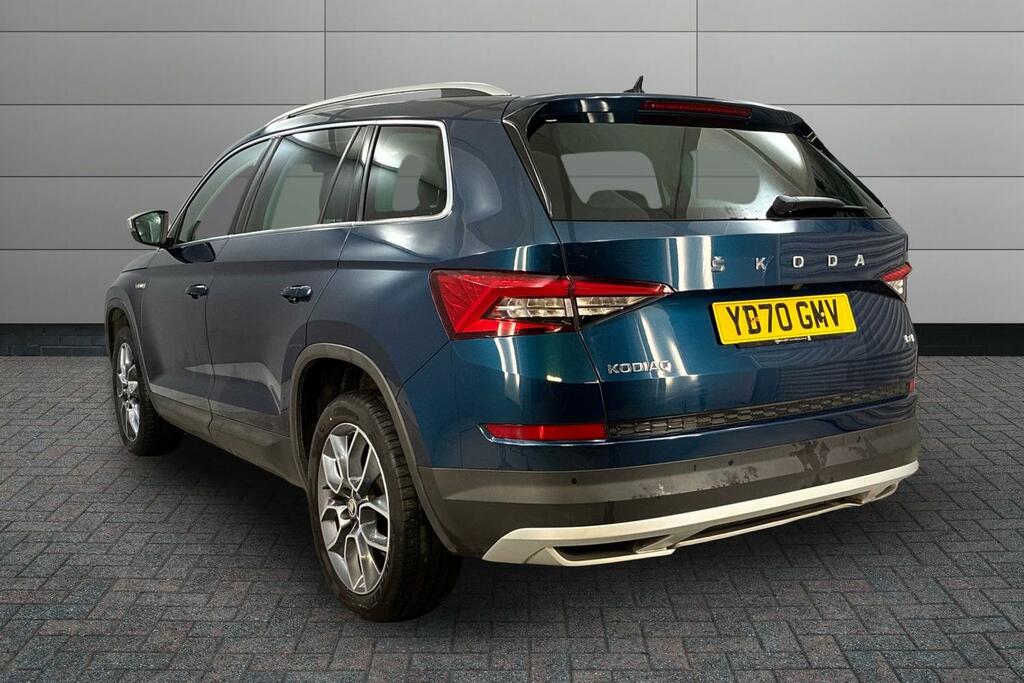 Skoda Kodiaq 2.0 Tsi 190 Scout 4X4 Dsg 7 Seat YD70GMV Blue #3