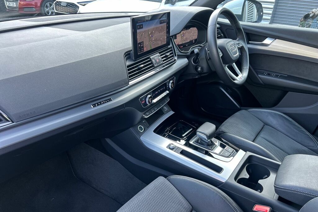 Audi Q5 S Line 40 Tdi Quattro 204 Ps S Tronic ST23THU White #2