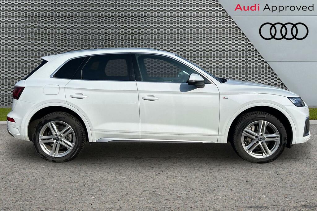 Audi Q5 S Line 40 Tdi Quattro 204 Ps S Tronic ST23THU White #4