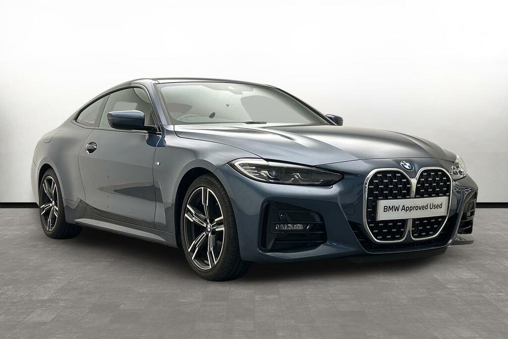 BMW 4 Series Gran Coupe 420I M Sport Coupe Blue