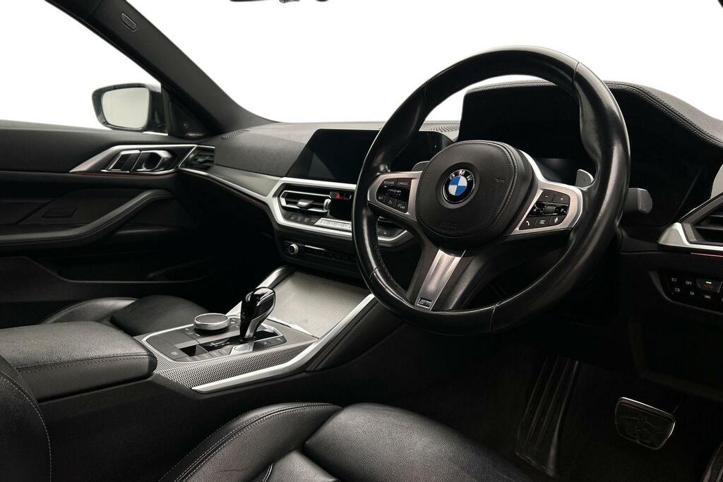 BMW 4 Series Gran Coupe 430D Xdrive M Sport Coupe Black #6