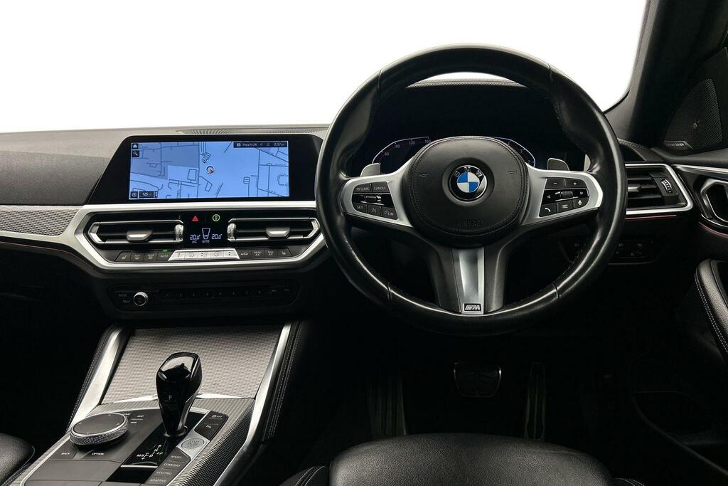 BMW 4 Series Gran Coupe 430D Xdrive M Sport Coupe Black #5