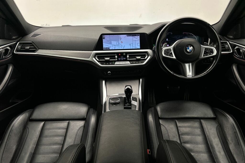 BMW 4 Series Gran Coupe 430D Xdrive M Sport Coupe Black #4