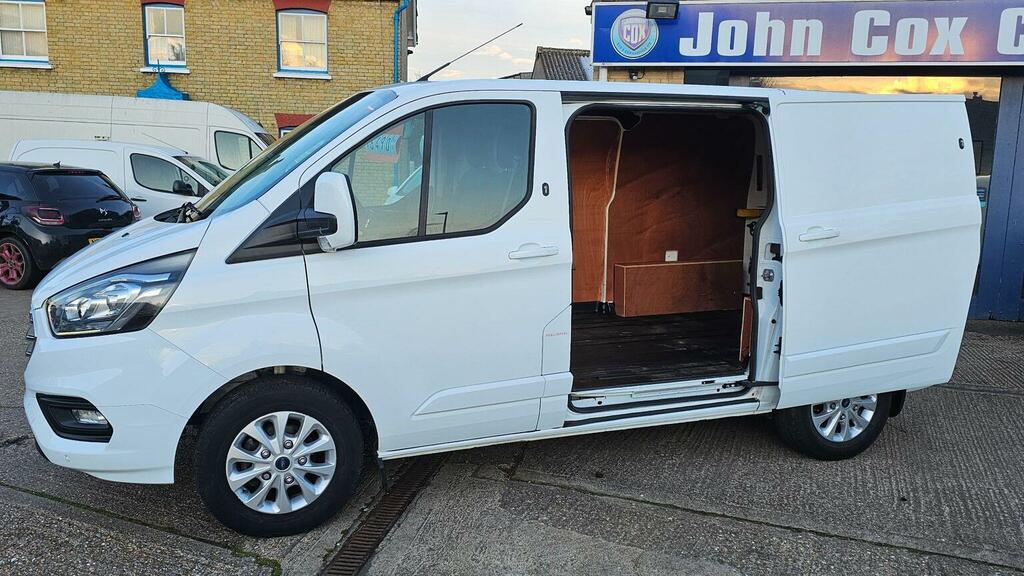 Ford Transit Custom Panel Van 2.0 300 Ecoblue Limited L1 H1 Euro 6 S MA72ABX White #3