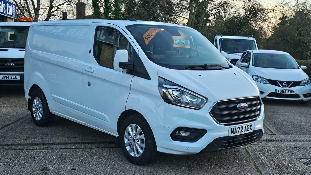 Ford Transit Custom Panel Van 2.0 300 Ecoblue Limited L1 H1 Euro 6 S MA72ABX White #6