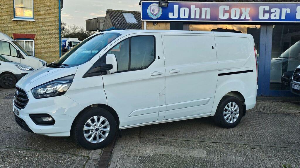 Ford Transit Custom Panel Van 2.0 300 Ecoblue Limited L1 H1 Euro 6 S MA72ABX White #2