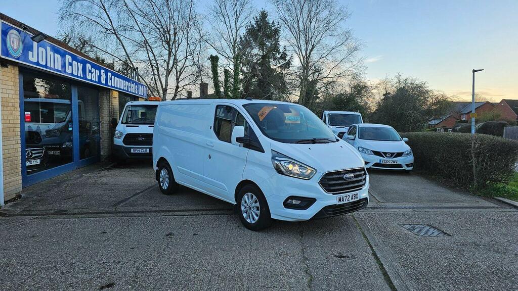 Ford Transit Custom Panel Van 2.0 300 Ecoblue Limited L1 H1 Euro 6 S MA72ABX White #5