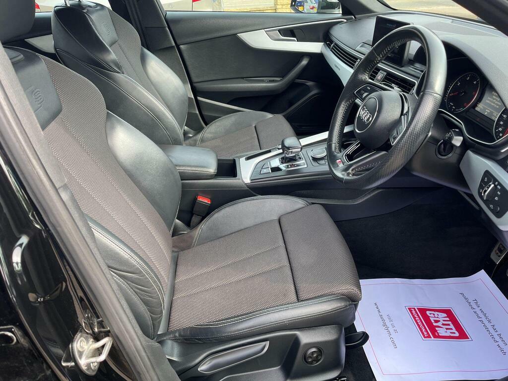Audi A4 2.0 Tdi S Line S Tronic Quattro Euro 6 S S Black #3