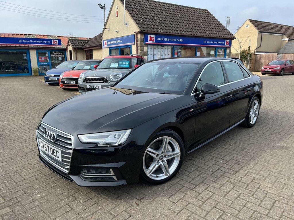 Audi A4 2.0 Tdi S Line S Tronic Quattro Euro 6 S S Black