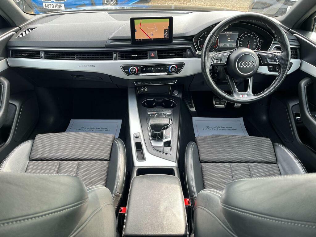 Audi A4 2.0 Tdi S Line S Tronic Quattro Euro 6 S S Black #6