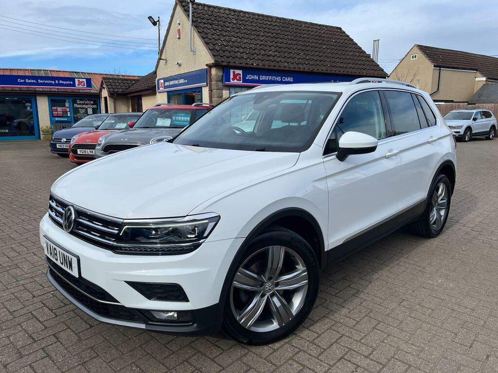 Volkswagen Tiguan 2.0 Tdi Sel Dsg 4Motion Euro 6 S S White