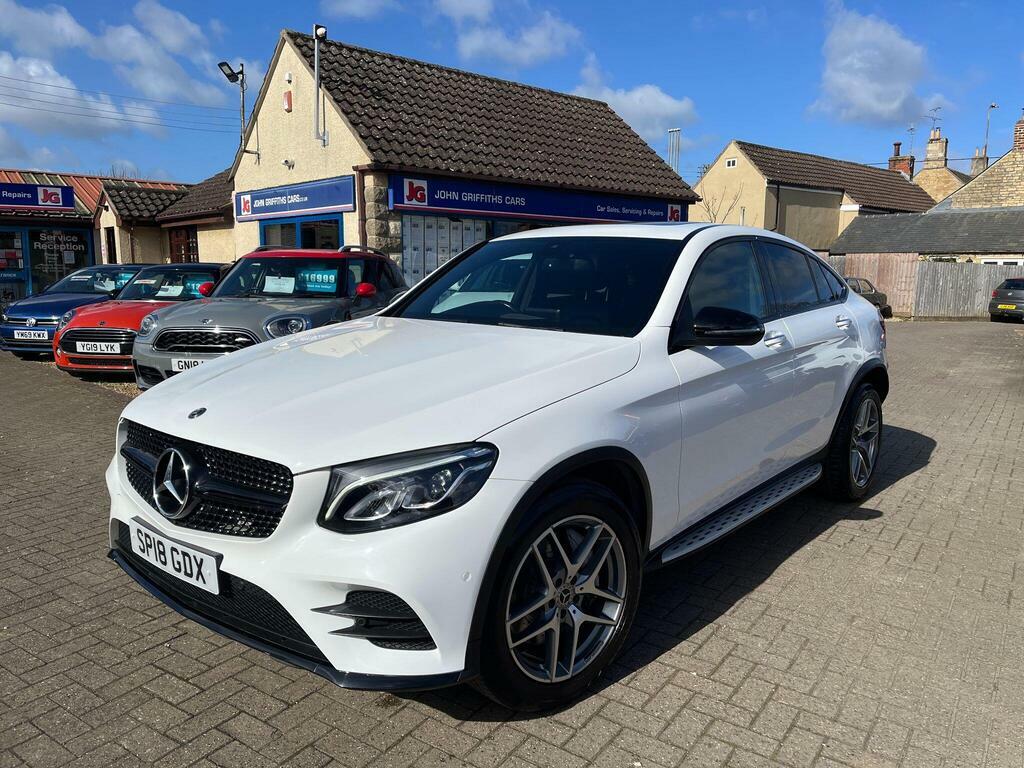 Mercedes-Benz GLC Class 2.1 Glc250d Amg Line Premium Coupe G-tronic 4Mat White