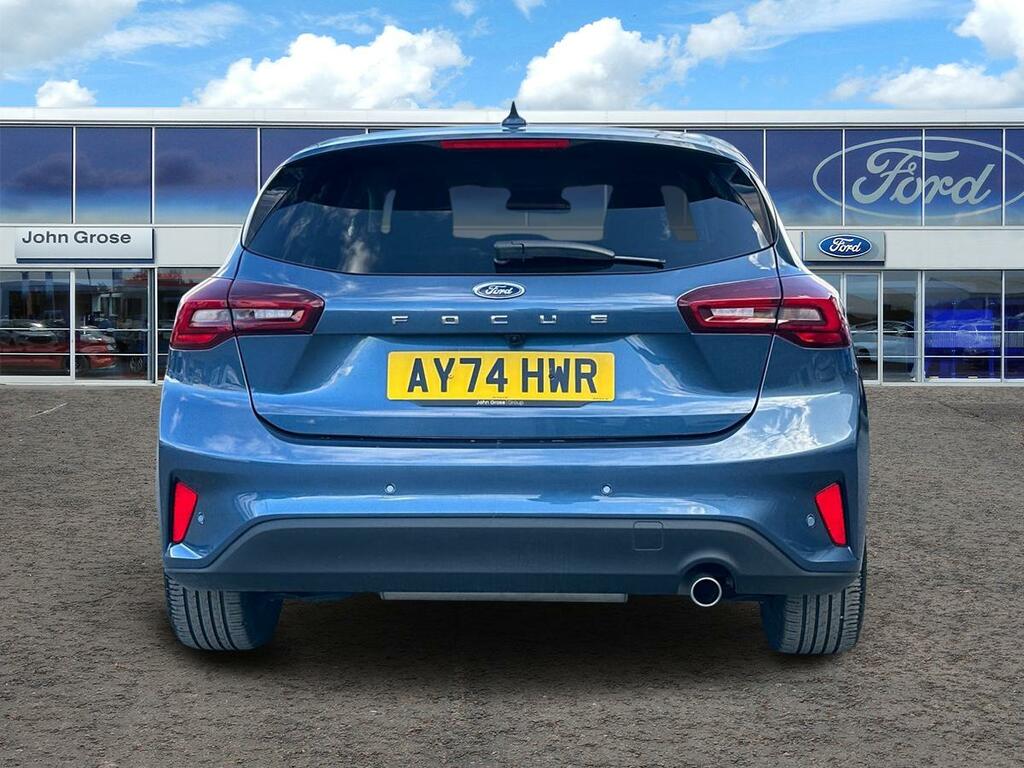 Ford Focus 1.0 Ecoboost Hybrid Mhev Titanium X Hatchback AY74HWR Blue #4