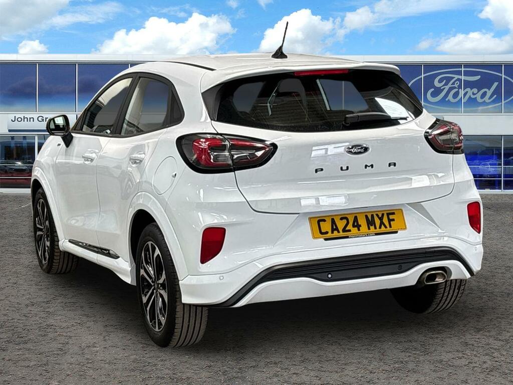 Ford Puma 1.0 Ecoboost Hybrid Mhev 155 St-line Hatchback CA24MXF White #5