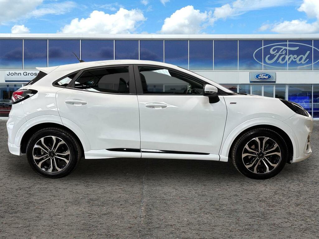 Ford Puma 1.0 Ecoboost Hybrid Mhev 155 St-line Hatchback CA24MXF White #2