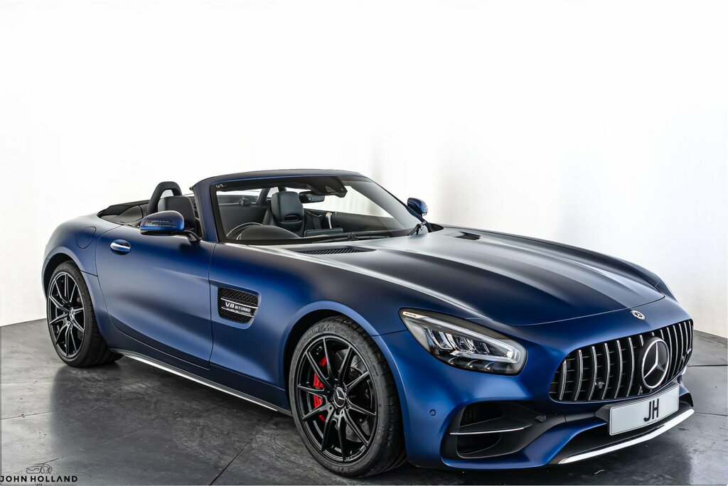 Mercedes-Benz AMG GT 4.0 V8 Biturbo S Premium Roadster Spds Dct Euro Blue #5