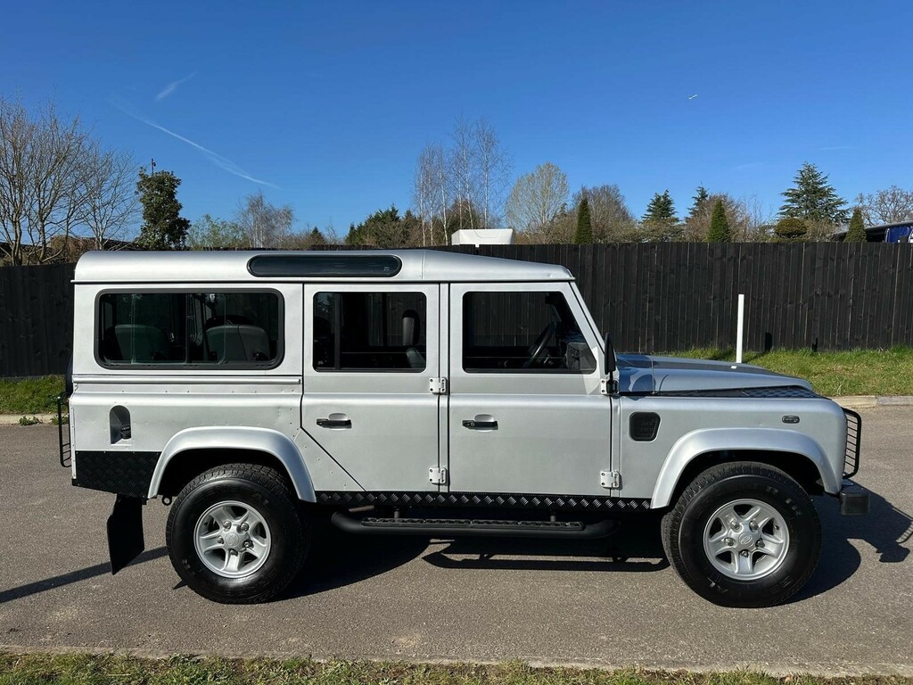 Land Rover Defender 110 2.5 Tdi Xs Station Wagon Mwb Silver #6