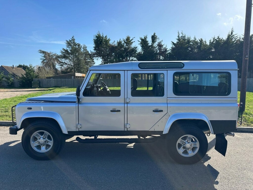 Land Rover Defender 110 2.5 Tdi Xs Station Wagon Mwb Silver #5
