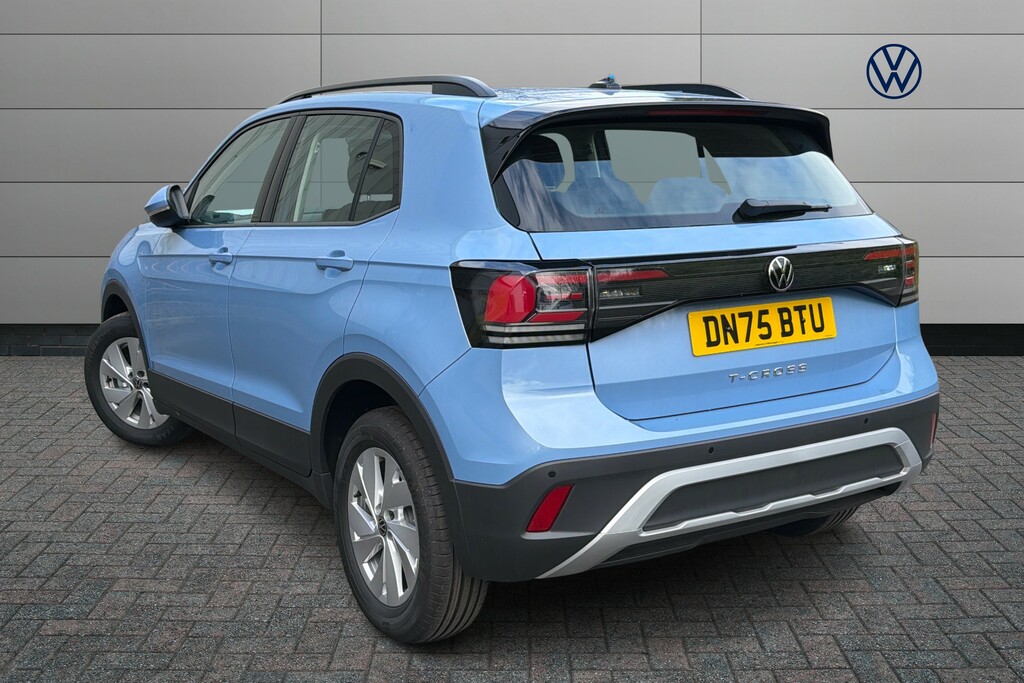 Volkswagen T-Cross 1.0 Tsi 115 Life Dsg Blue #3
