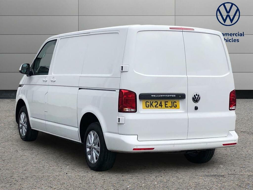 Volkswagen Transporter 2.0 Tdi 110 Highline Van GK24EJG White #2