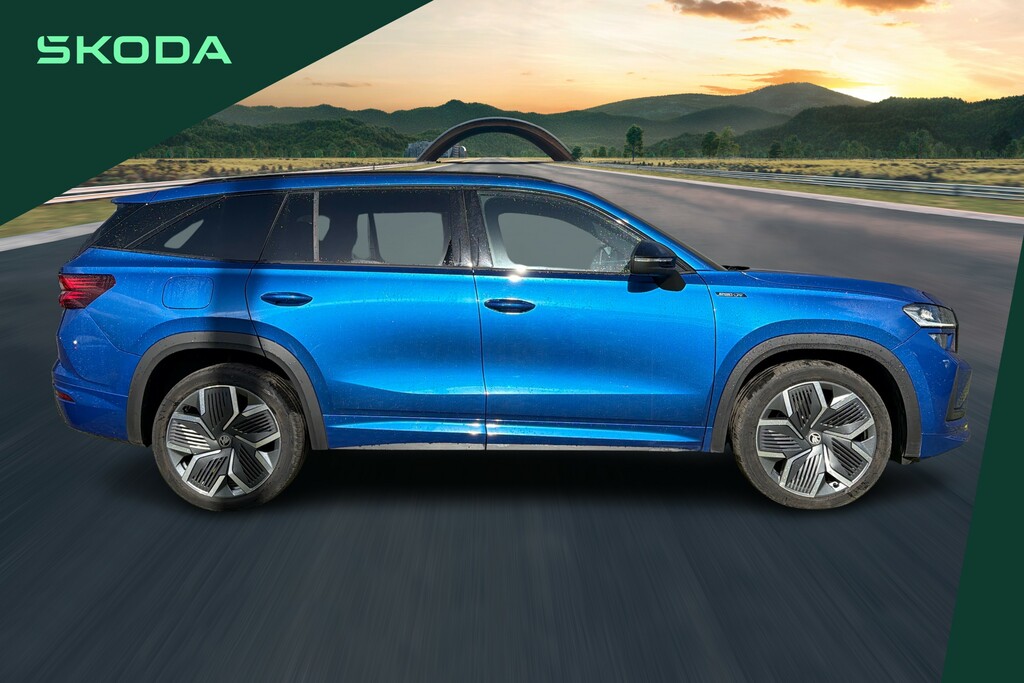 Skoda Kodiaq 1.5 Tsi E-tec Sportline Dsg 7 Seat FP25OAZ Blue #4