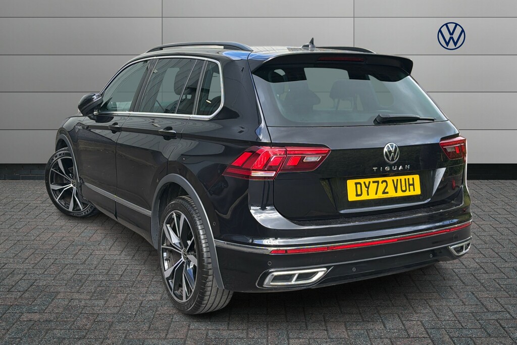 Volkswagen Tiguan 2.0 Tdi R-line Dsg DY72VUH Black #3