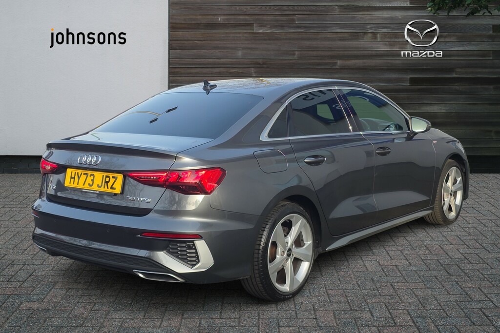 Audi A3 30 Tfsi S Line HY73JRZ Grey #5
