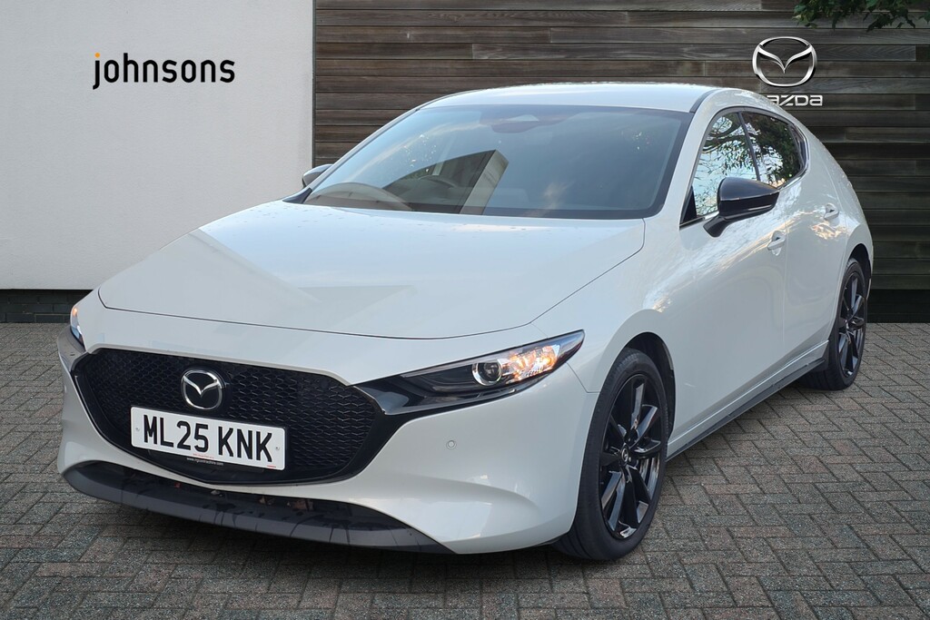 Mazda 3 2.5 E-skyactiv G Mhev 140 Homura ML25KNK White #4