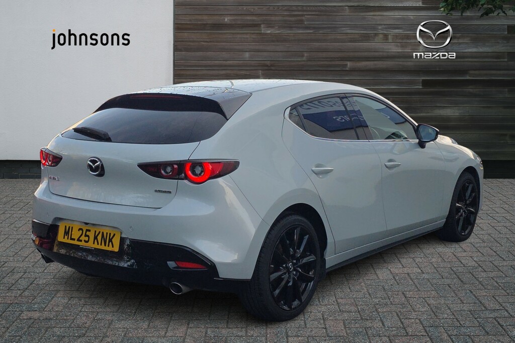 Mazda 3 2.5 E-skyactiv G Mhev 140 Homura ML25KNK White #5
