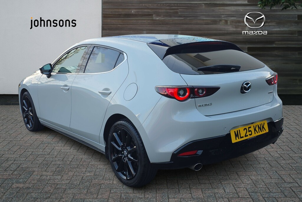 Mazda 3 2.5 E-skyactiv G Mhev 140 Homura ML25KNK White #2