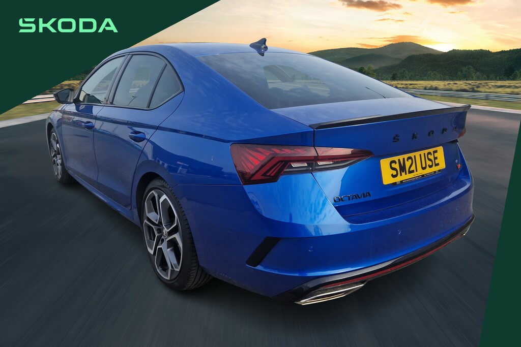 Skoda Octavia 2.0 Tdi 200 Vrs Dsg Blue #3