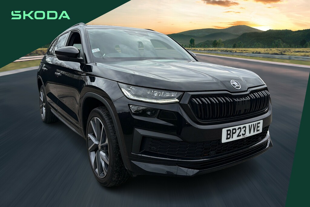 Skoda Kodiaq 2.0 Tdi 200 Sport Line 4X4 Dsg 7 Seat Black