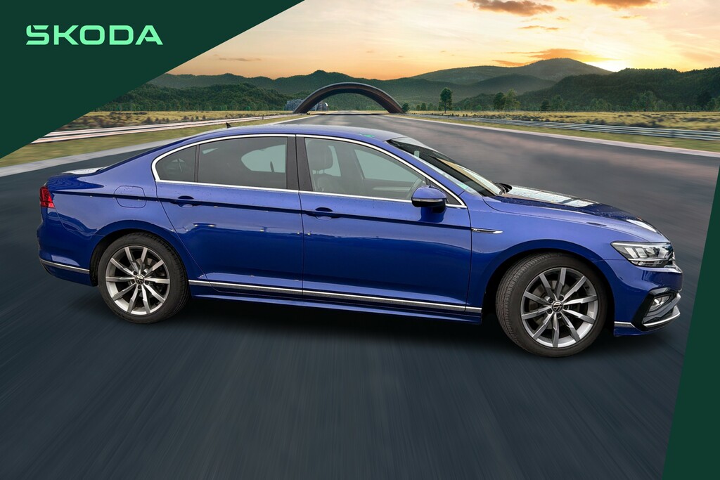 Volkswagen Passat 1.5 Tsi Evo R-line Blue #5