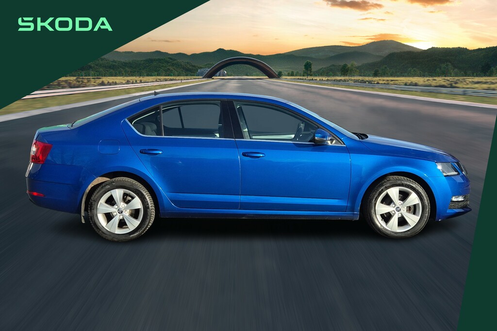 Skoda Octavia 1.6 Tdi Se Technology GM19CCV Blue #6