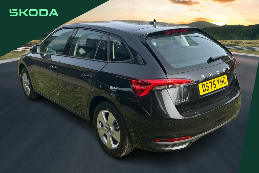 Skoda Scala 1.0 Tsi 95 Se Edition Black #3