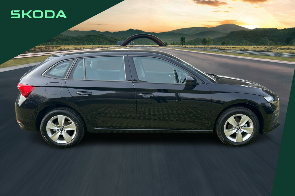 Skoda Scala 1.0 Tsi 95 Se Edition Black #4