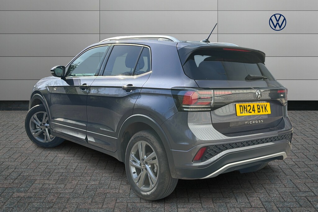 Volkswagen T-Cross 1.0 Tsi 115 R-line Dsg DN24BYK Grey #3