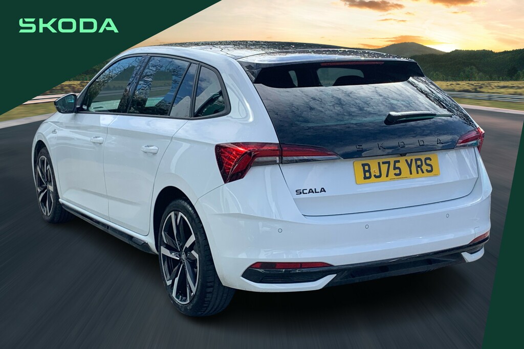 Skoda Scala 1.5 Tsi Monte Carlo Edition Dsg BJ75YRS White #3