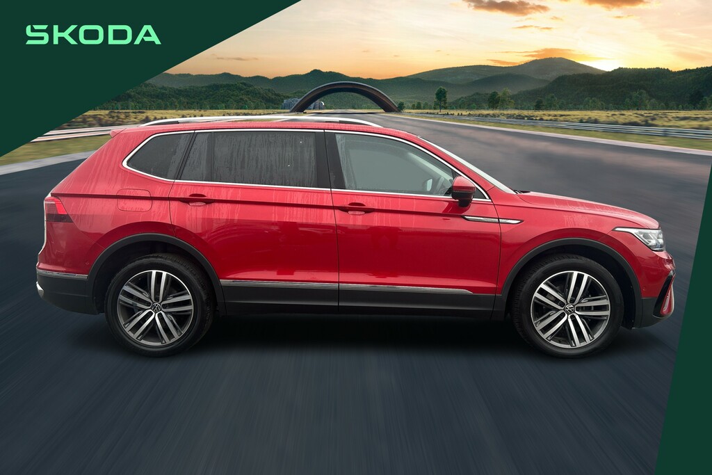 Volkswagen Tiguan Allspace 1.5 Tsi Elegance Dsg MT23FBF Red #5