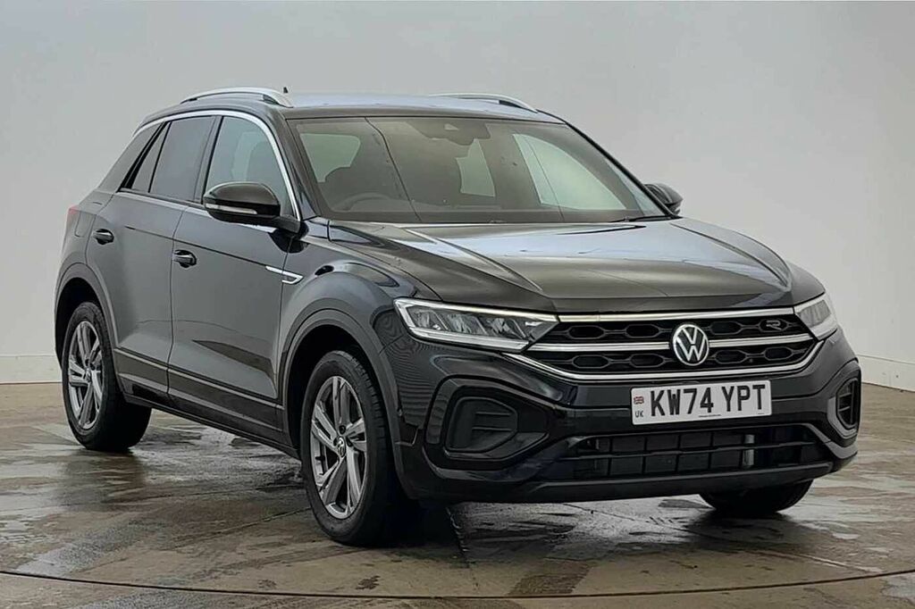 Volkswagen T-Roc 2.0 Tdi 150 Evo R-line Dsg KW74YPT Black #2