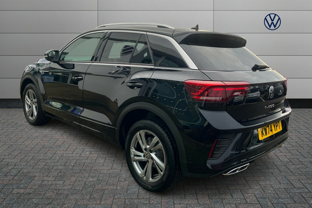 Volkswagen T-Roc 2.0 Tdi 150 Evo R-line Dsg KW74YPT Black #5