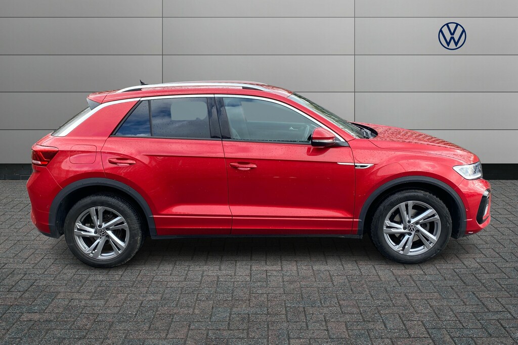 Volkswagen T-Roc 1.5 Tsi R-line Dsg MK23UYH Red #4