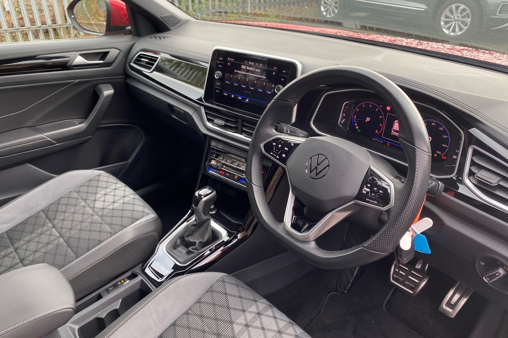 Volkswagen T-Roc 1.5 Tsi R-line Dsg MK23UYH Red #6