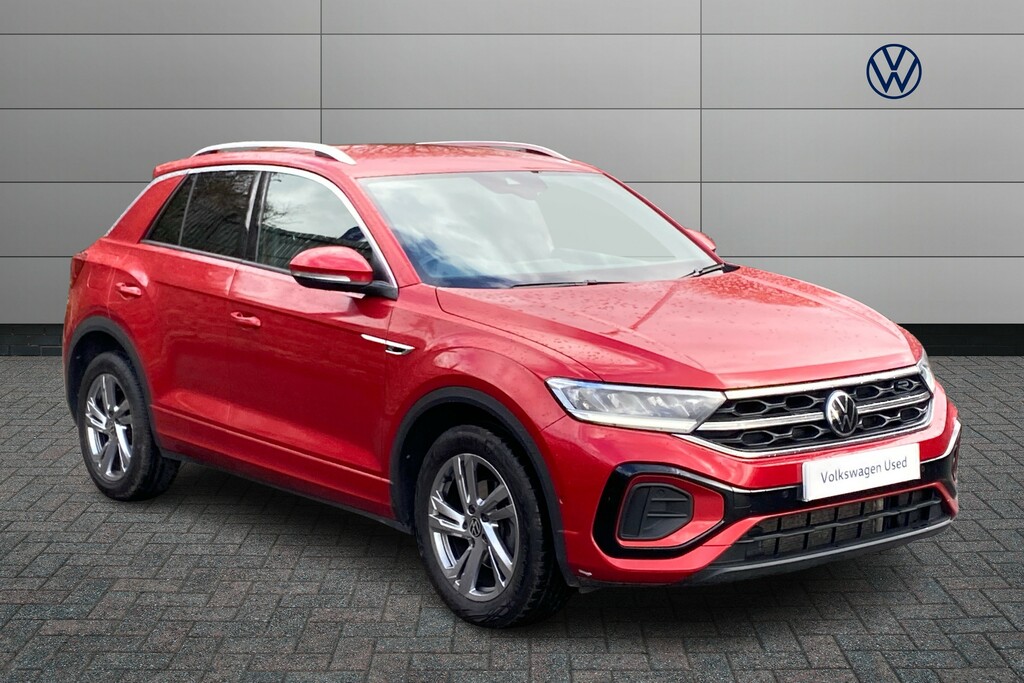 Volkswagen T-Roc 1.5 Tsi R-line Dsg Red
