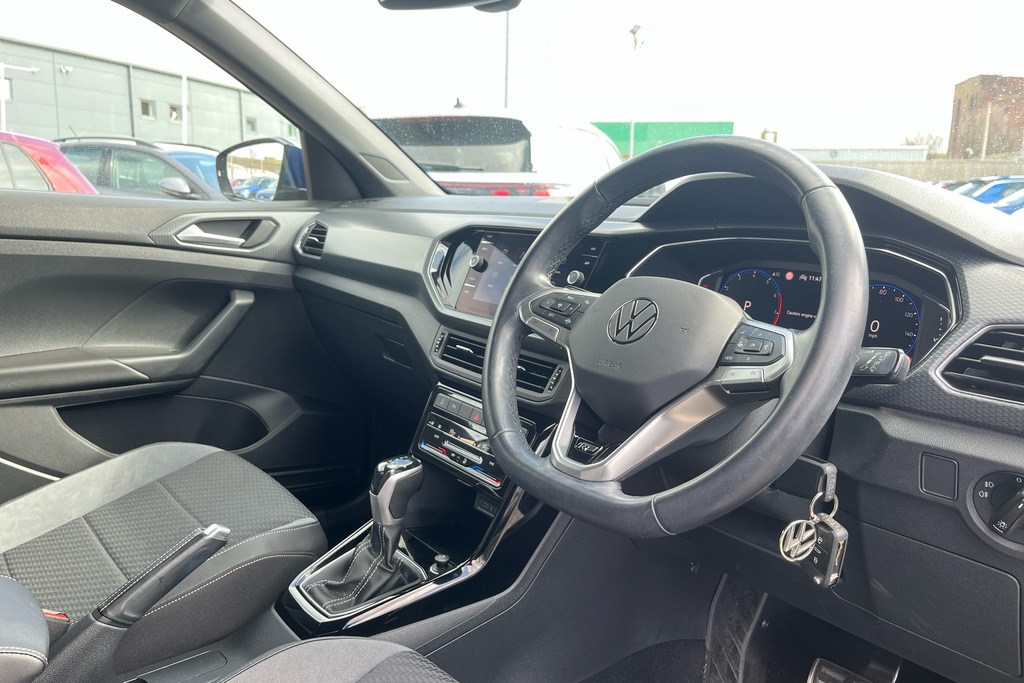 Volkswagen T-Cross 1.0 Tsi 110 R-line Dsg PF72KAK Blue #6