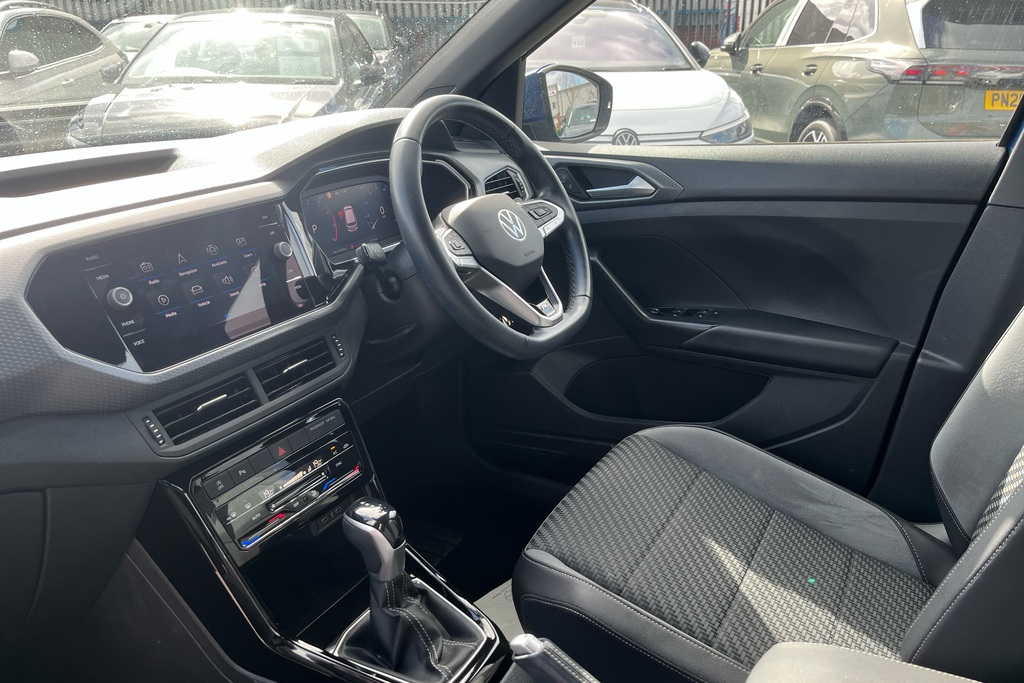 Volkswagen T-Cross 1.0 Tsi 110 R-line Dsg PF72KAK Blue #2