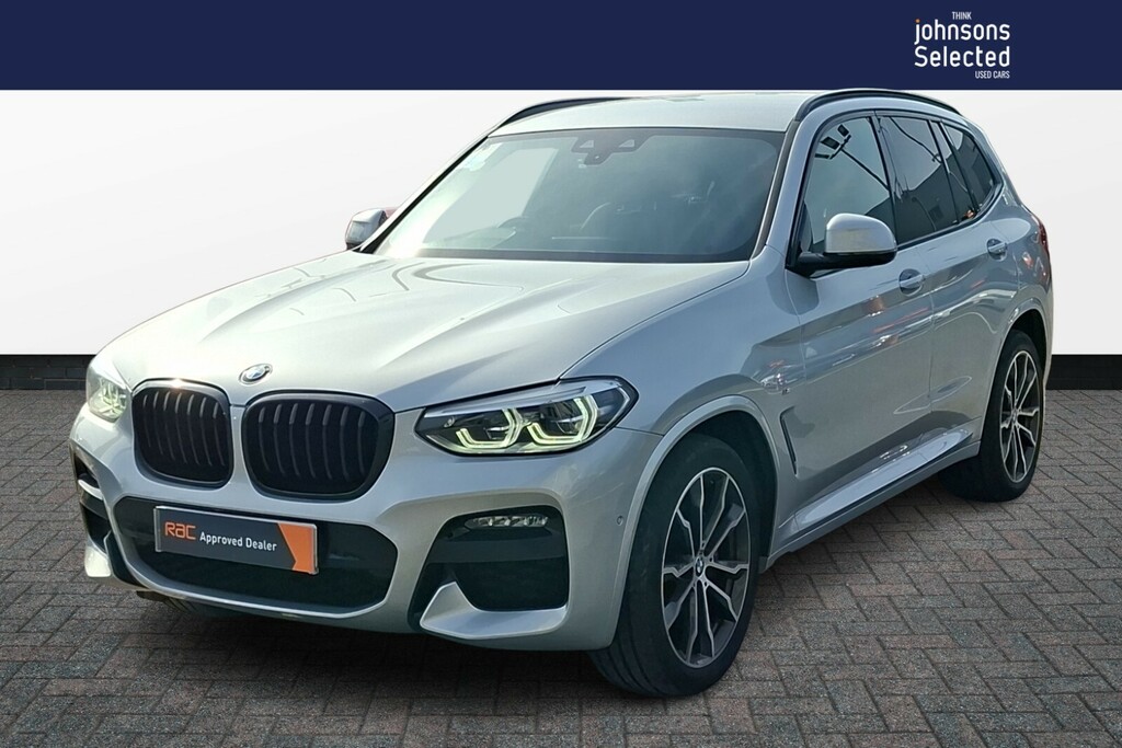 BMW X3 Xdrive20d M Sport Step MM69JJZ Silver #4