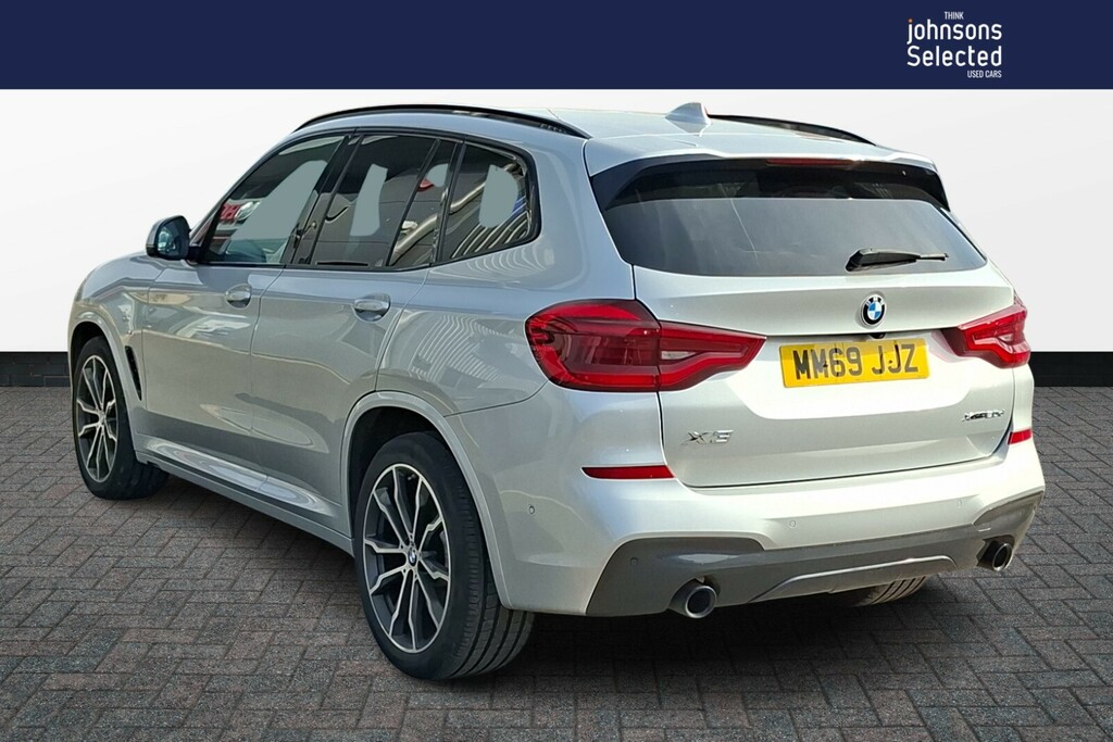 BMW X3 Xdrive20d M Sport Step MM69JJZ Silver #2