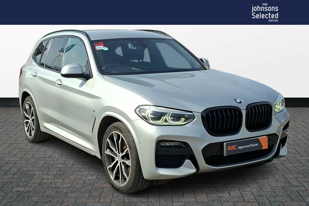 BMW X3 Xdrive20d M Sport Step MM69JJZ Silver